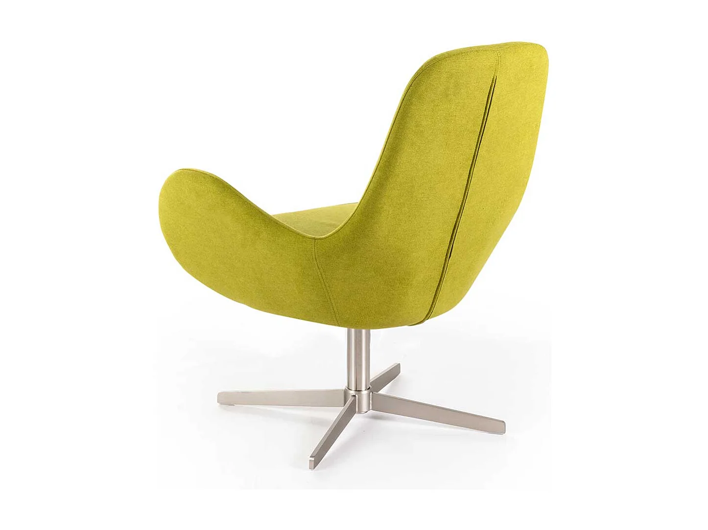 Einzelsessel Retro Stil drehbar mit Sterngestell Metall