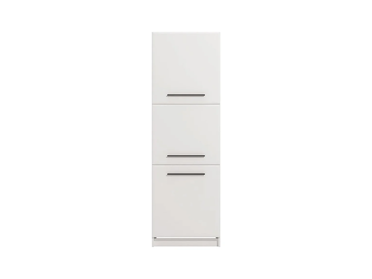 Colonne de cuisine 3 portes couleur blanc - Longueur 60 x Profondeur 57.5 x Hauteur 214.5 cm