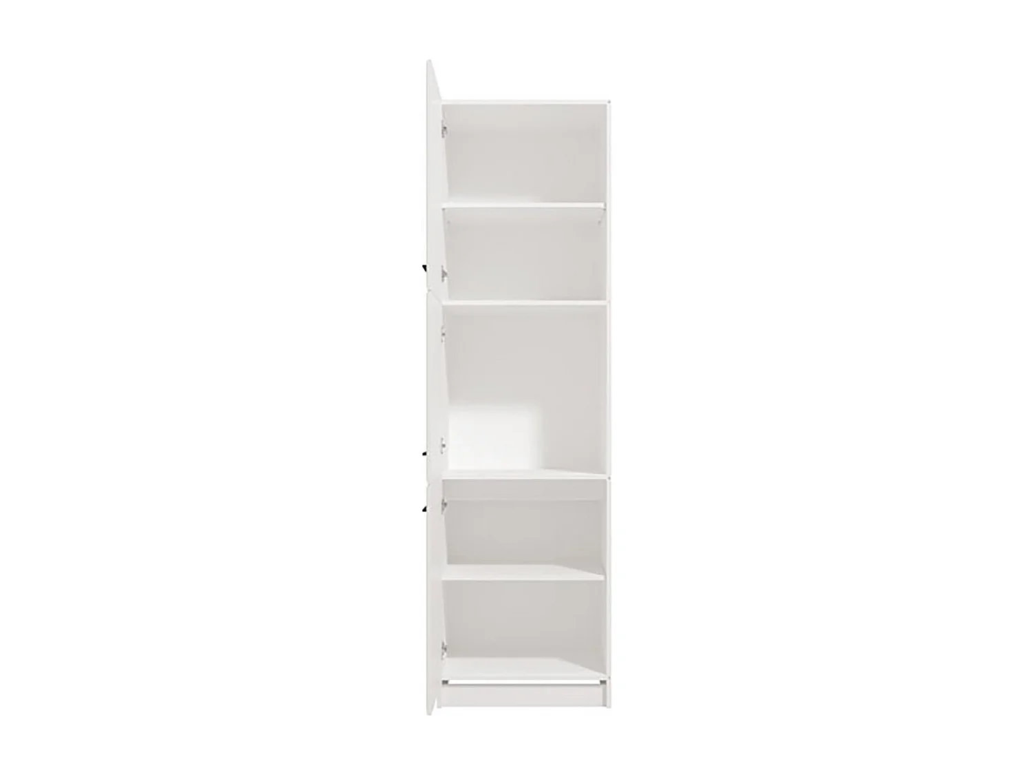 Colonne de cuisine 3 portes couleur blanc - Longueur 60 x Profondeur 57.5 x Hauteur 214.5 cm