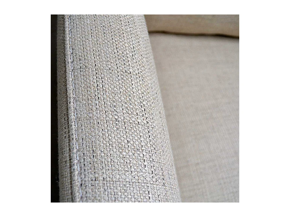 Moderner Wohnzimmersessel in Beige meliert Vierfu�gestell aus Metall