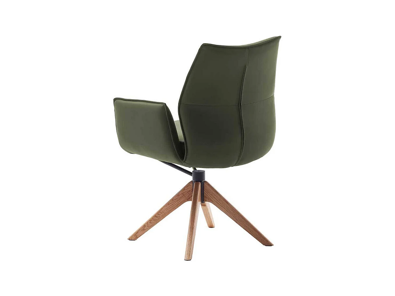 Stuhl Küche Esszimmerstuhl mit Armlehnen drehbar (2er Set)