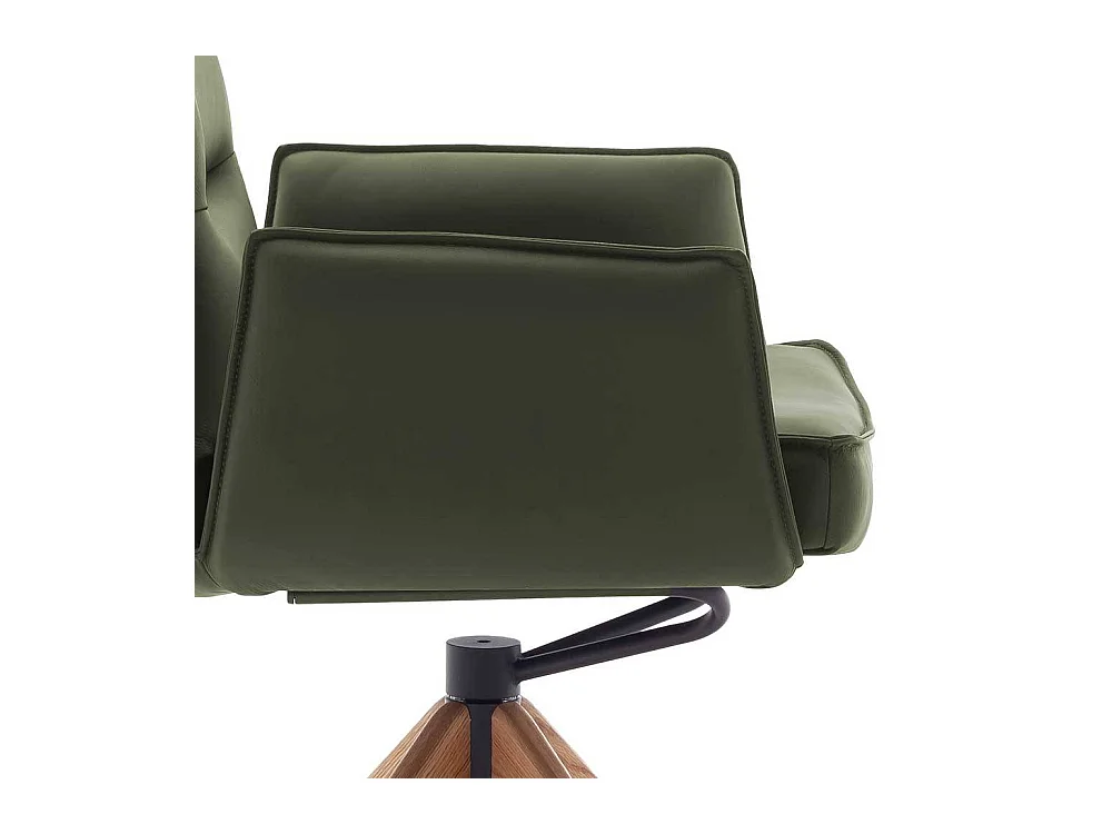 Stuhl Küche Esszimmerstuhl mit Armlehnen drehbar (2er Set)