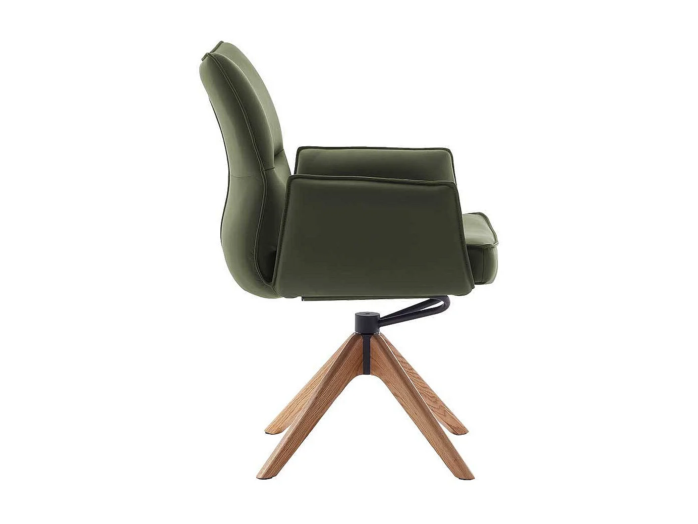 Stuhl Küche Esszimmerstuhl mit Armlehnen drehbar (2er Set)