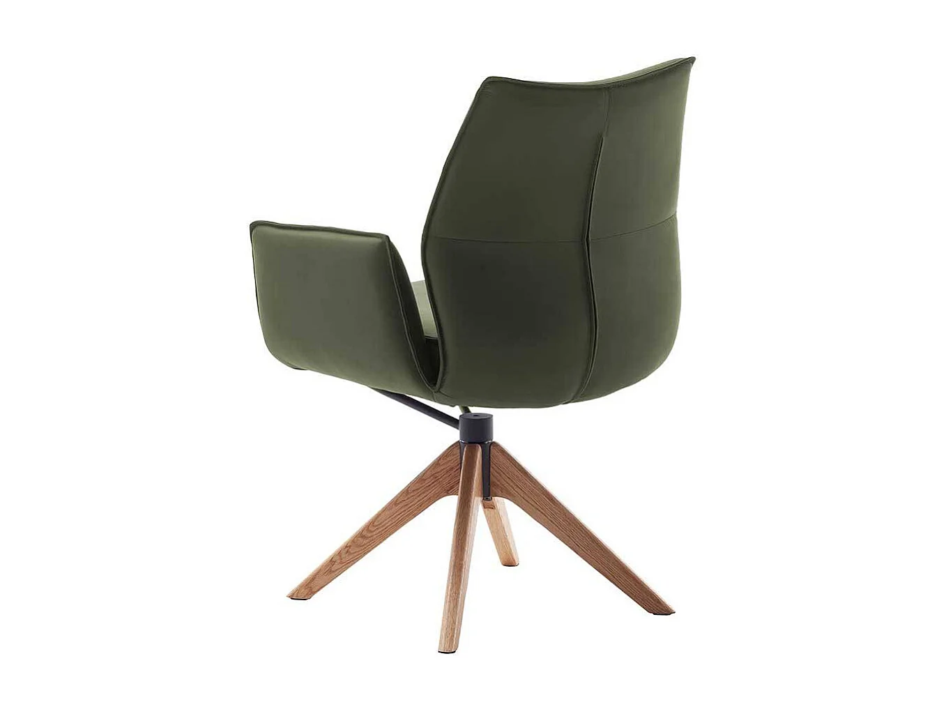 Stuhl Küche Esszimmerstuhl mit Armlehnen drehbar (2er Set)