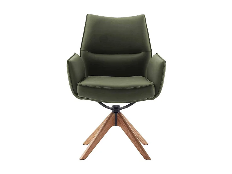 Stuhl Küche Esszimmerstuhl mit Armlehnen drehbar (2er Set)