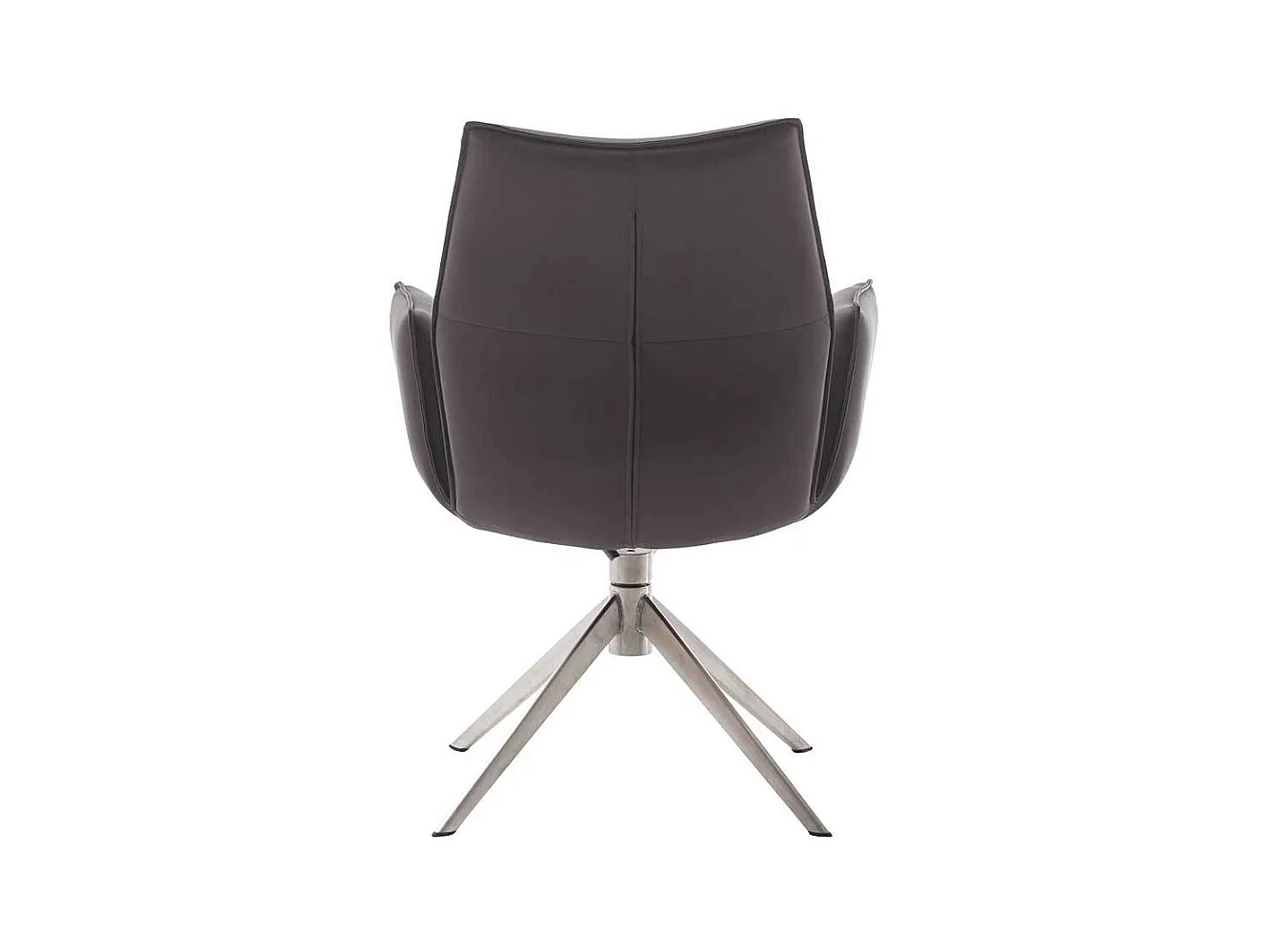 Stuhl Esszimmer Essstuhl drehbar aus Echtleder (2er Set)