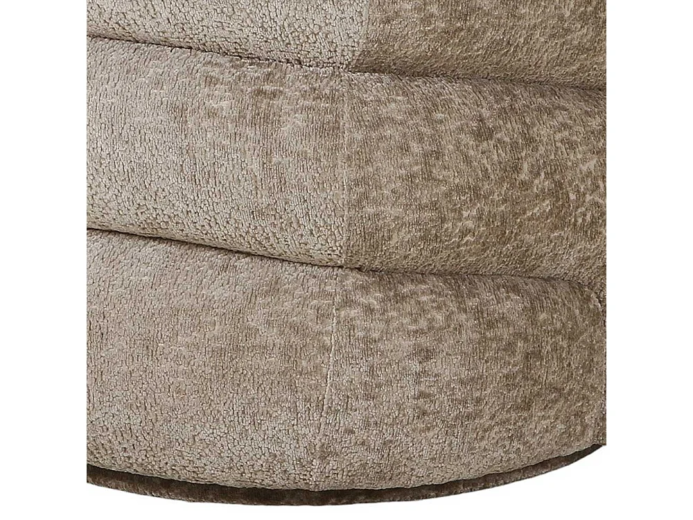 Wohnzimmersessel Designsessel in Beigegrau aus Strukturstoff