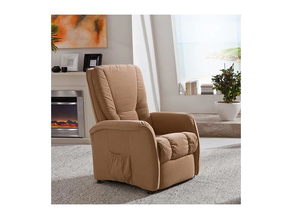 TV-Sessel mit verstellbarer Rückenlehne Aufstehhilfe