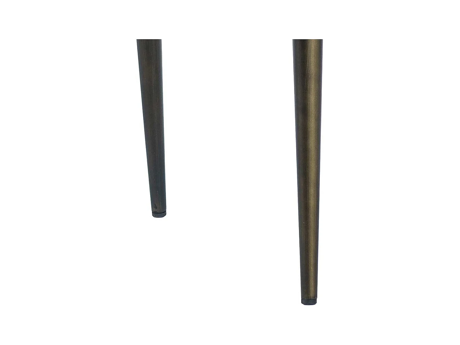 Esstischsessel in Braun Kunstleder Retrostil (2er Set)