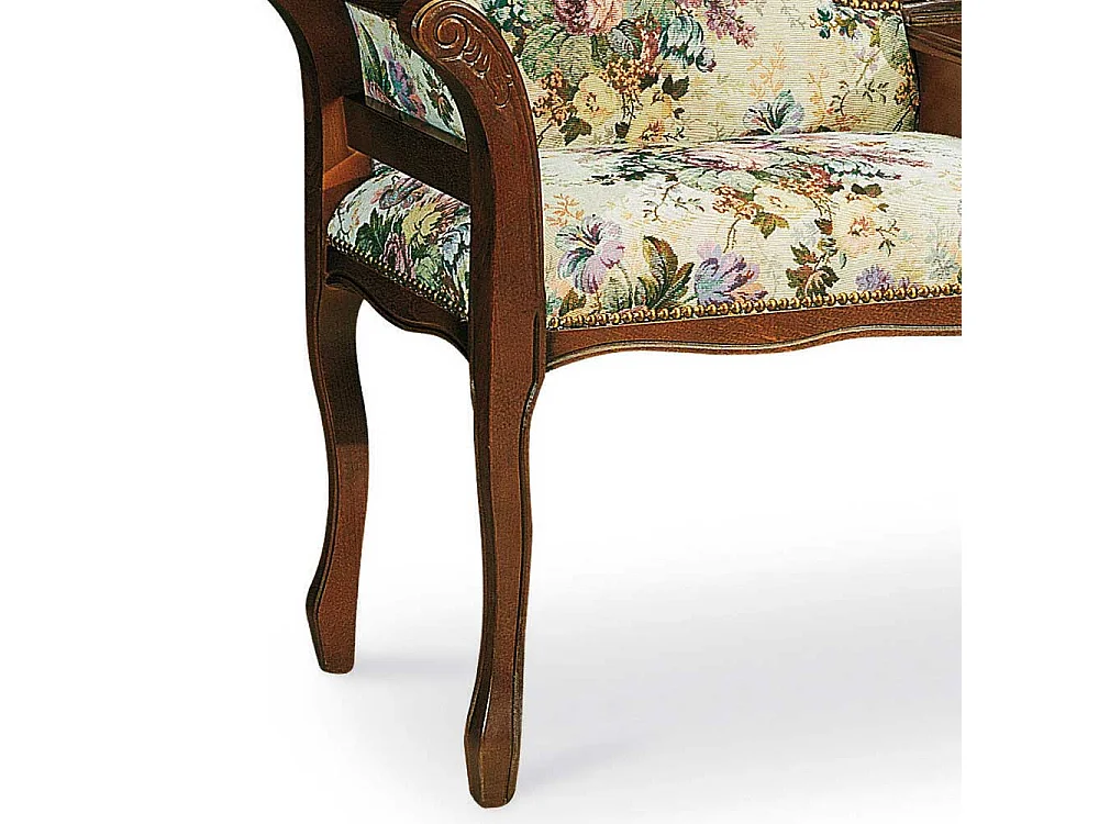 Telefonbank im Barock Design floralem Muster