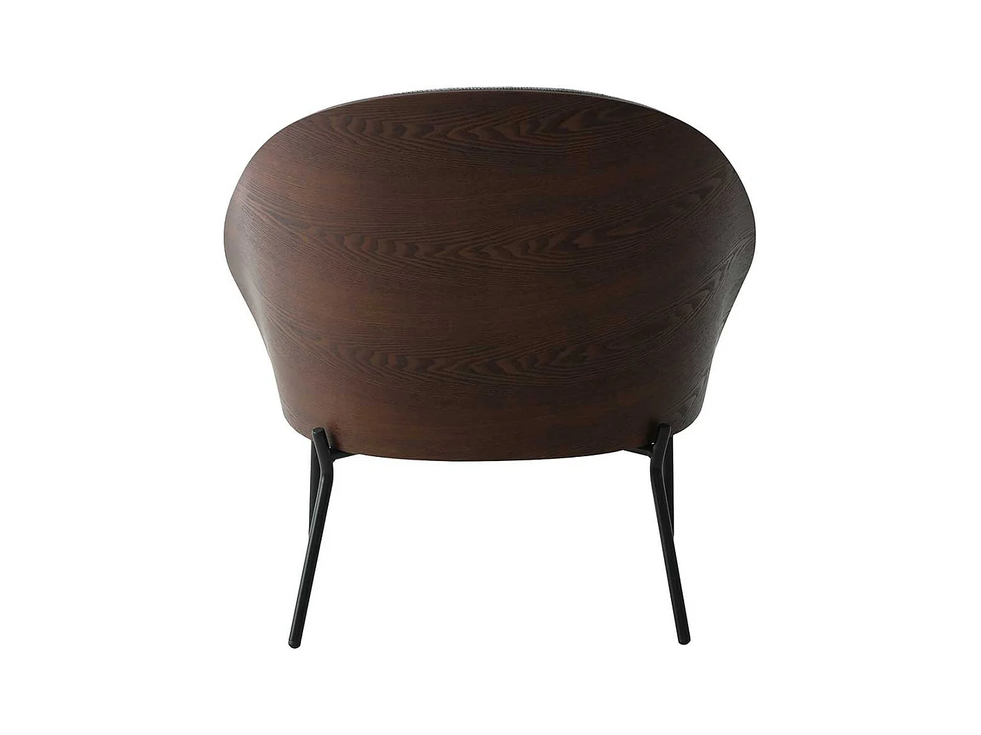 Polstersessel Designsessel im Retrostil mit Vierfußgestell aus Metall