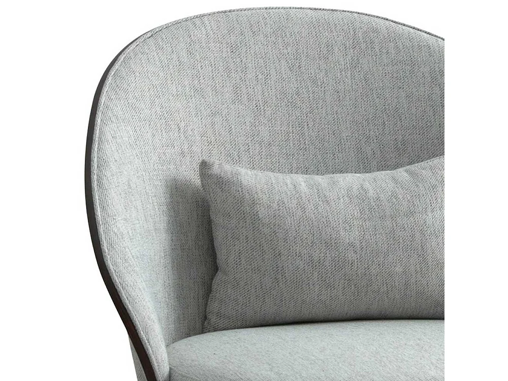 Polstersessel Designsessel im Retrostil mit Vierfußgestell aus Metall