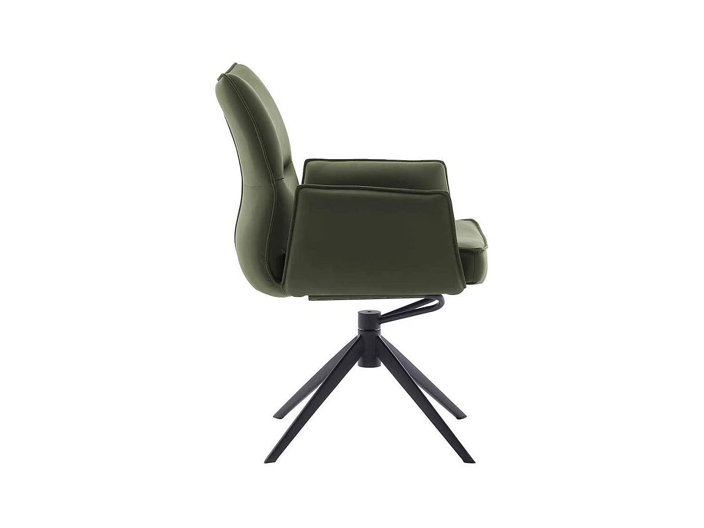 Esszimmerstuhl Stuhl Küche mit Armlehnen drehbar (2er Set)