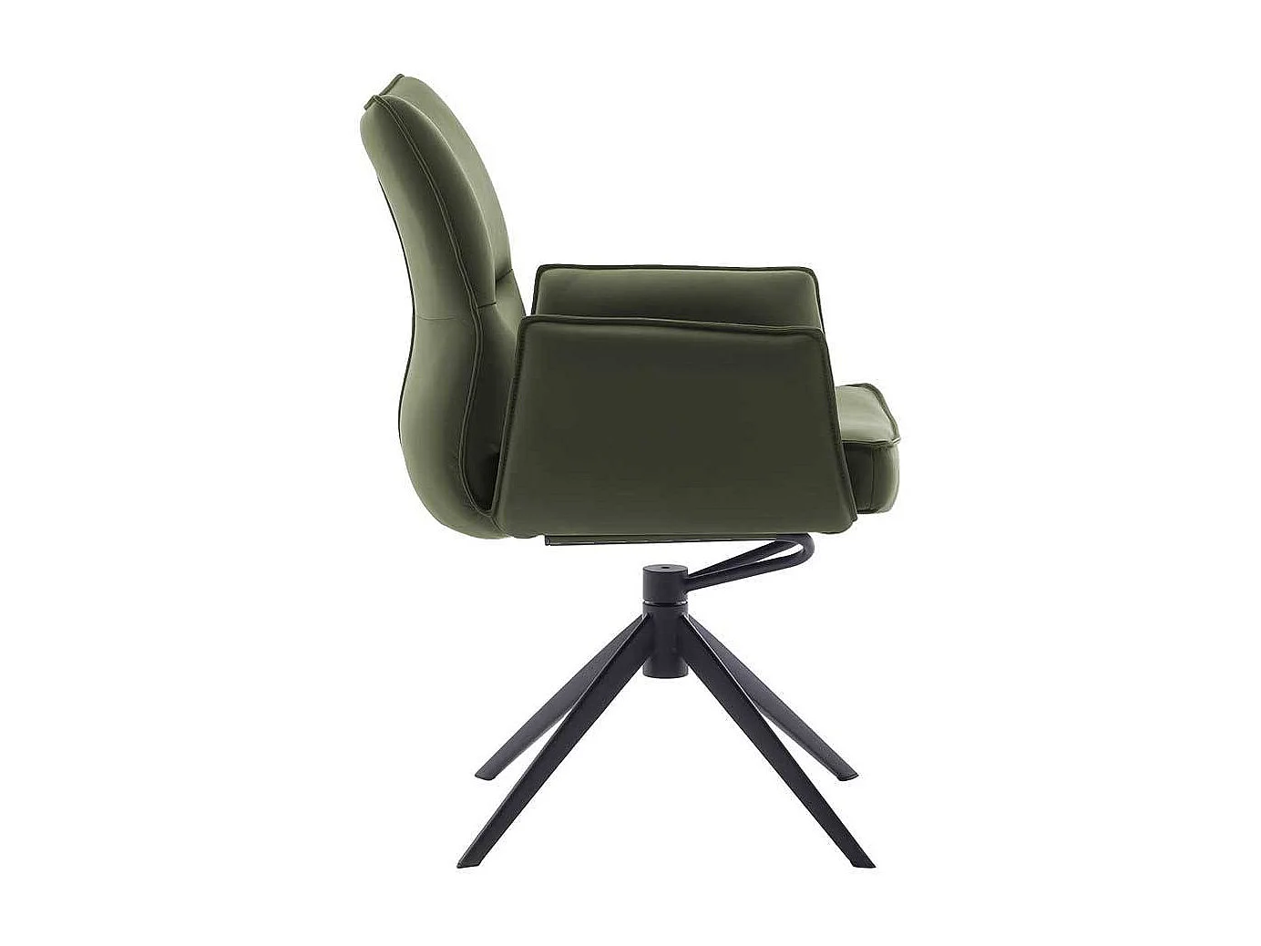 Esszimmerstuhl Stuhl Küche mit Armlehnen drehbar (2er Set)