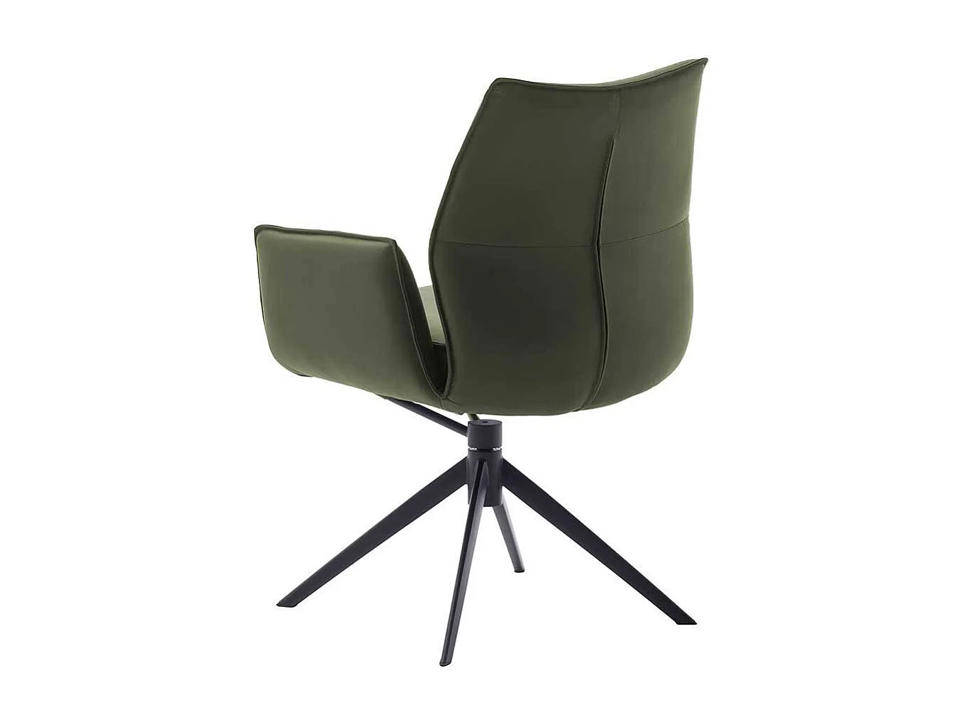 Esszimmerstuhl Stuhl Küche mit Armlehnen drehbar (2er Set)