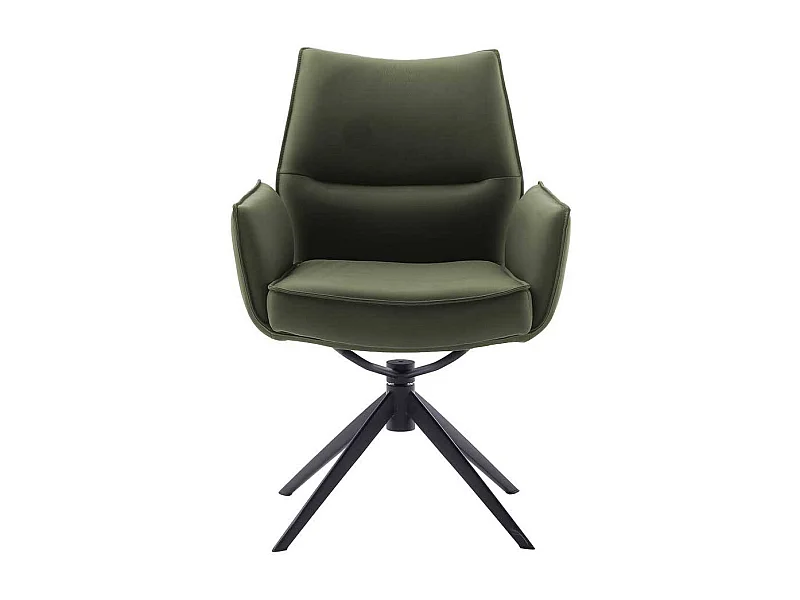 Esszimmerstuhl Stuhl Küche mit Armlehnen drehbar (2er Set)