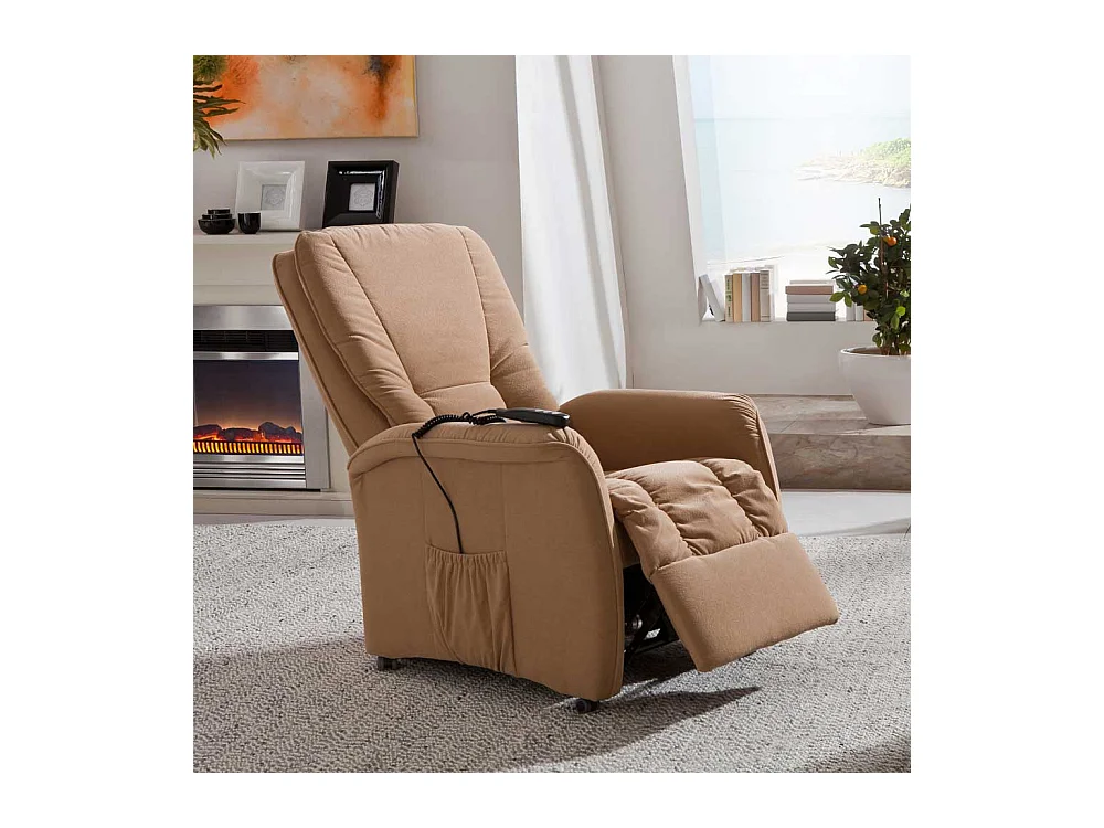 TV-Sessel mit verstellbarer Rückenlehne Aufstehhilfe
