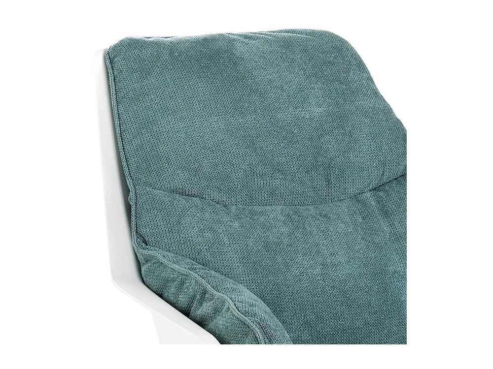 Zwei Sessel Retro Stil aus Kunststoff - Webstoff Metall (2er Set)