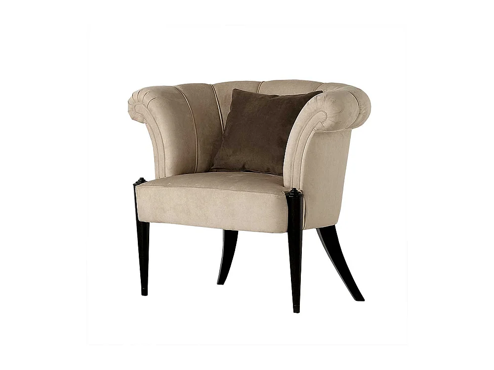 Einzelsessel Wohnzimmer im klassischen Stil 49 cm Sitzhöhe