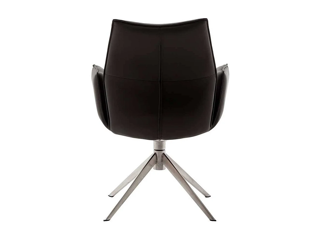 Stuhl Küche Esstisch Sessel aus Echtleder drehbar (2er Set)