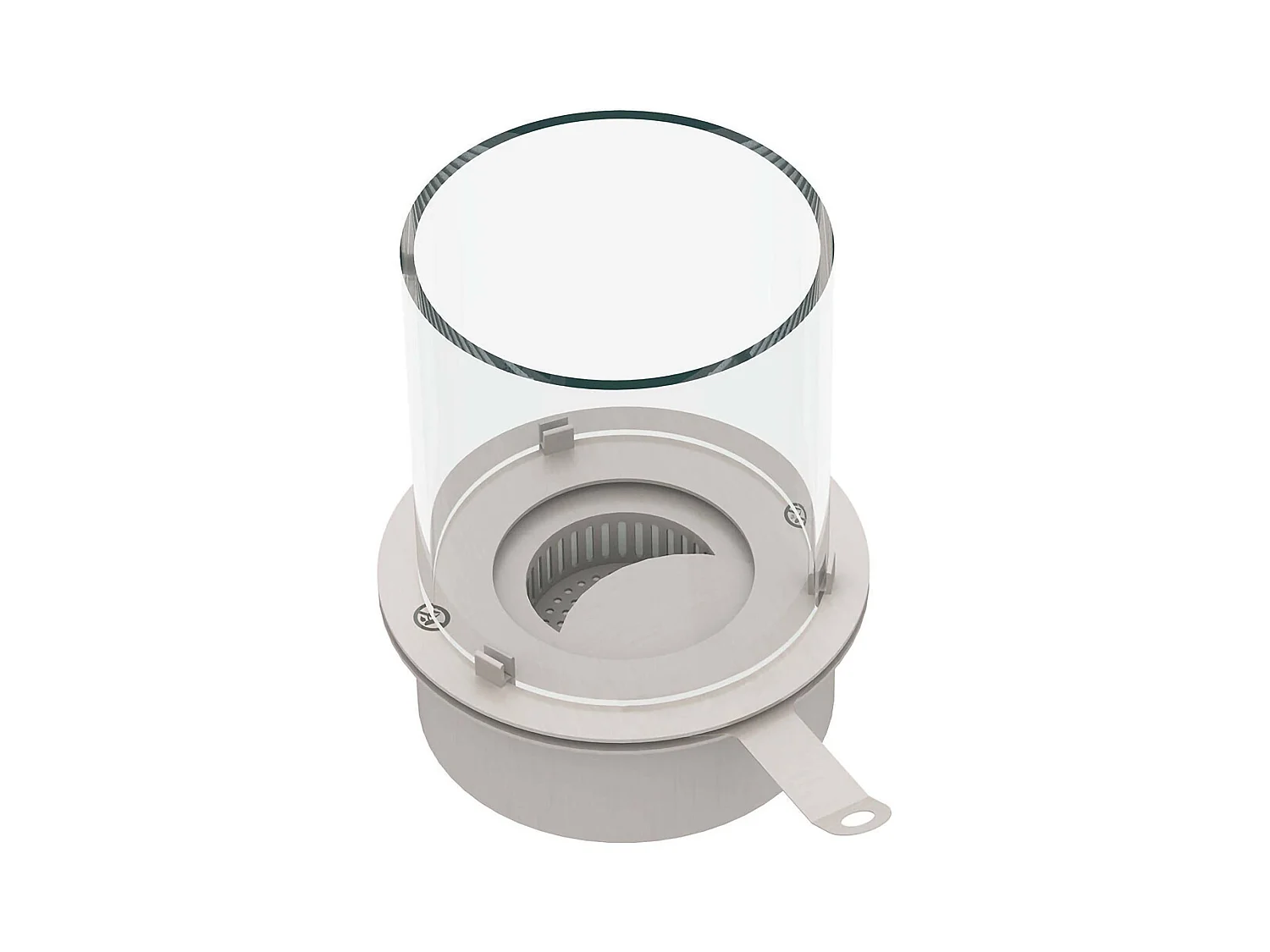 Bruciatore Arola, Combustibile Bioetanolo Ecoflame Made in Italy, Grigio