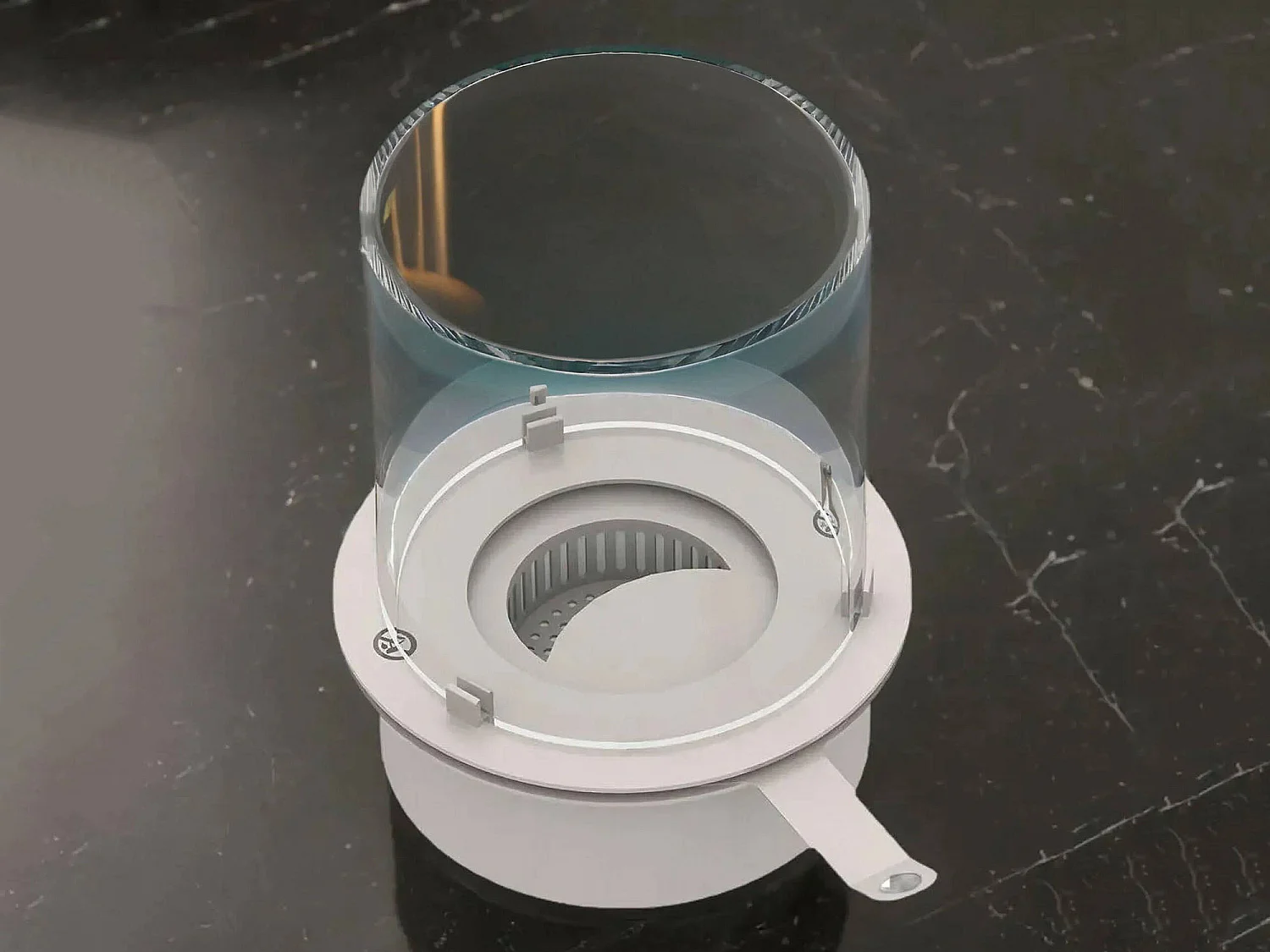 Bruciatore Arola, Combustibile Bioetanolo Ecoflame Made in Italy, Grigio