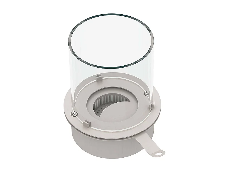 Bruciatore Arola, Combustibile Bioetanolo Ecoflame Made in Italy, Grigio