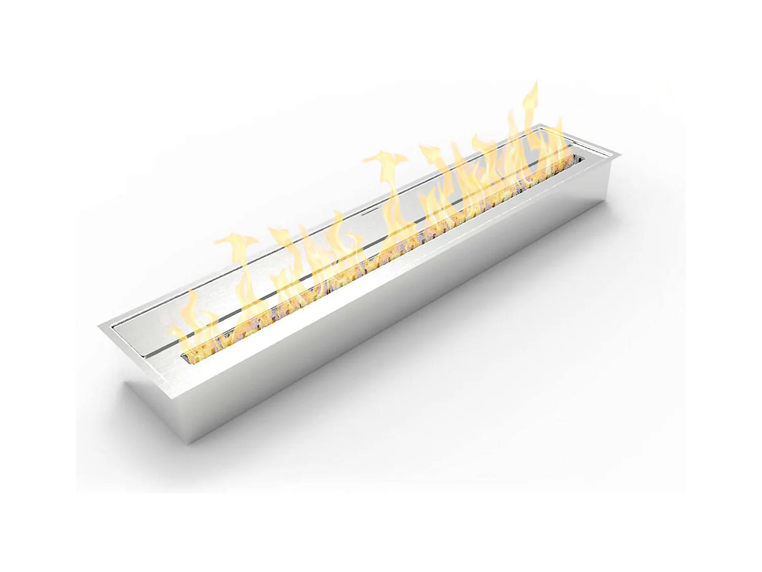 Bruciatore Andezeno, Combustibile Bioetanolo Ecoflame Made in Italy, Argento
