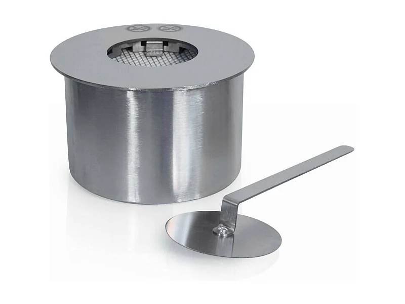 Bruciatore Anoia, Combustibile Bioetanolo Ecoflame Made in Italy, Grigio