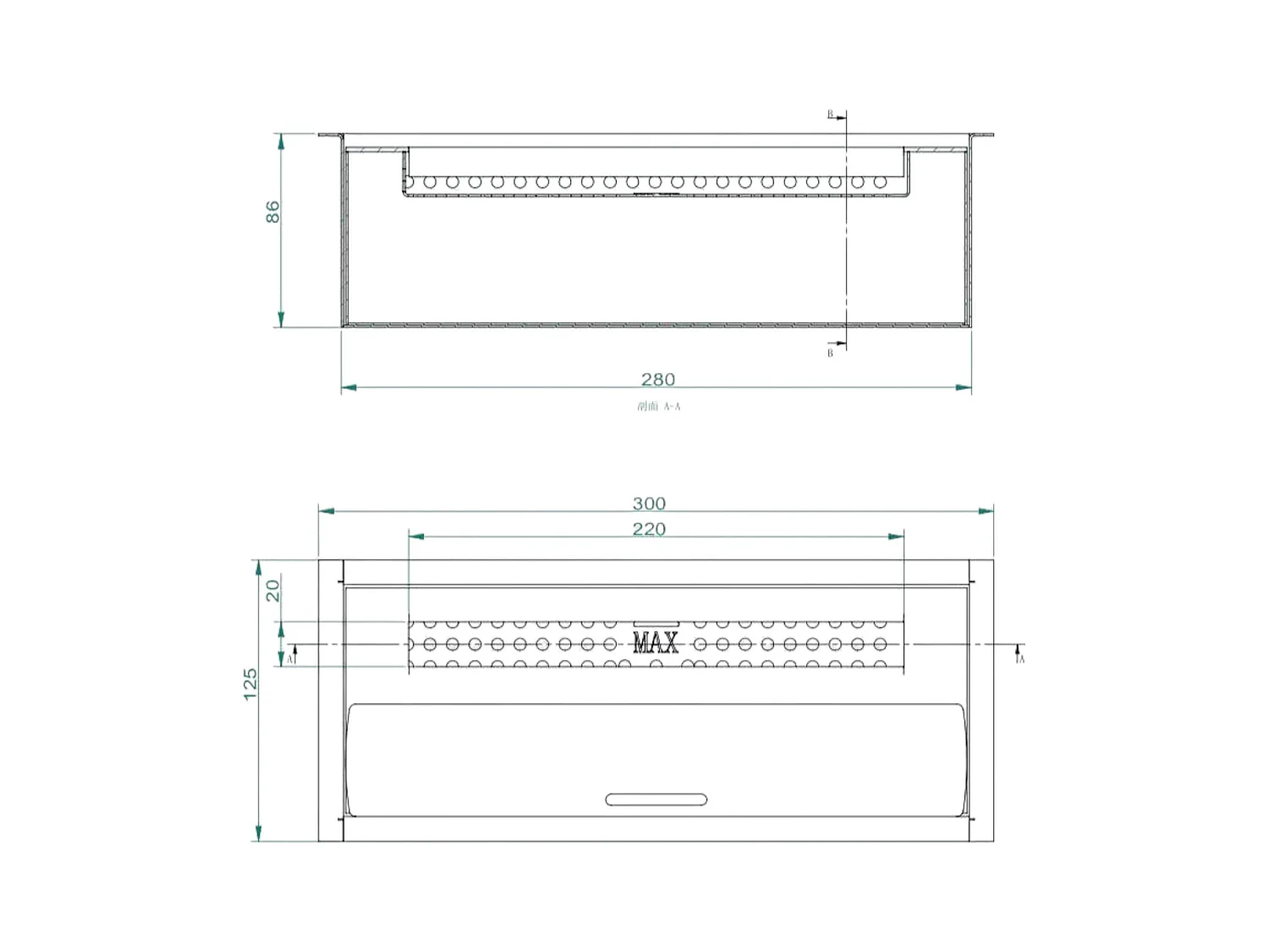 Aquara Brenner, Leistung 3500, Made in Italy, Silber