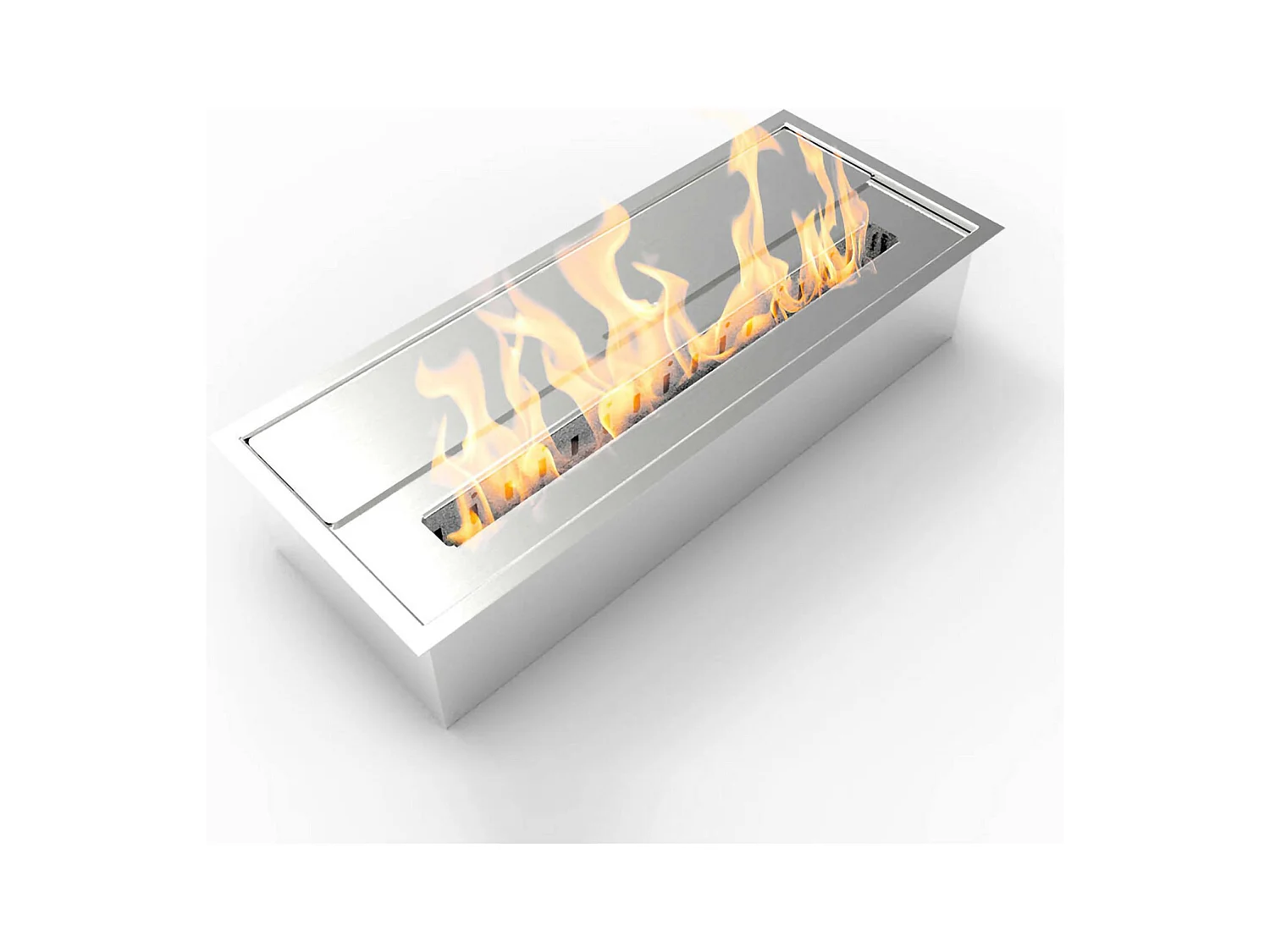Bruciatore Arosio, Combustibile Bioetanolo Ecoflame Made in Italy, Argento