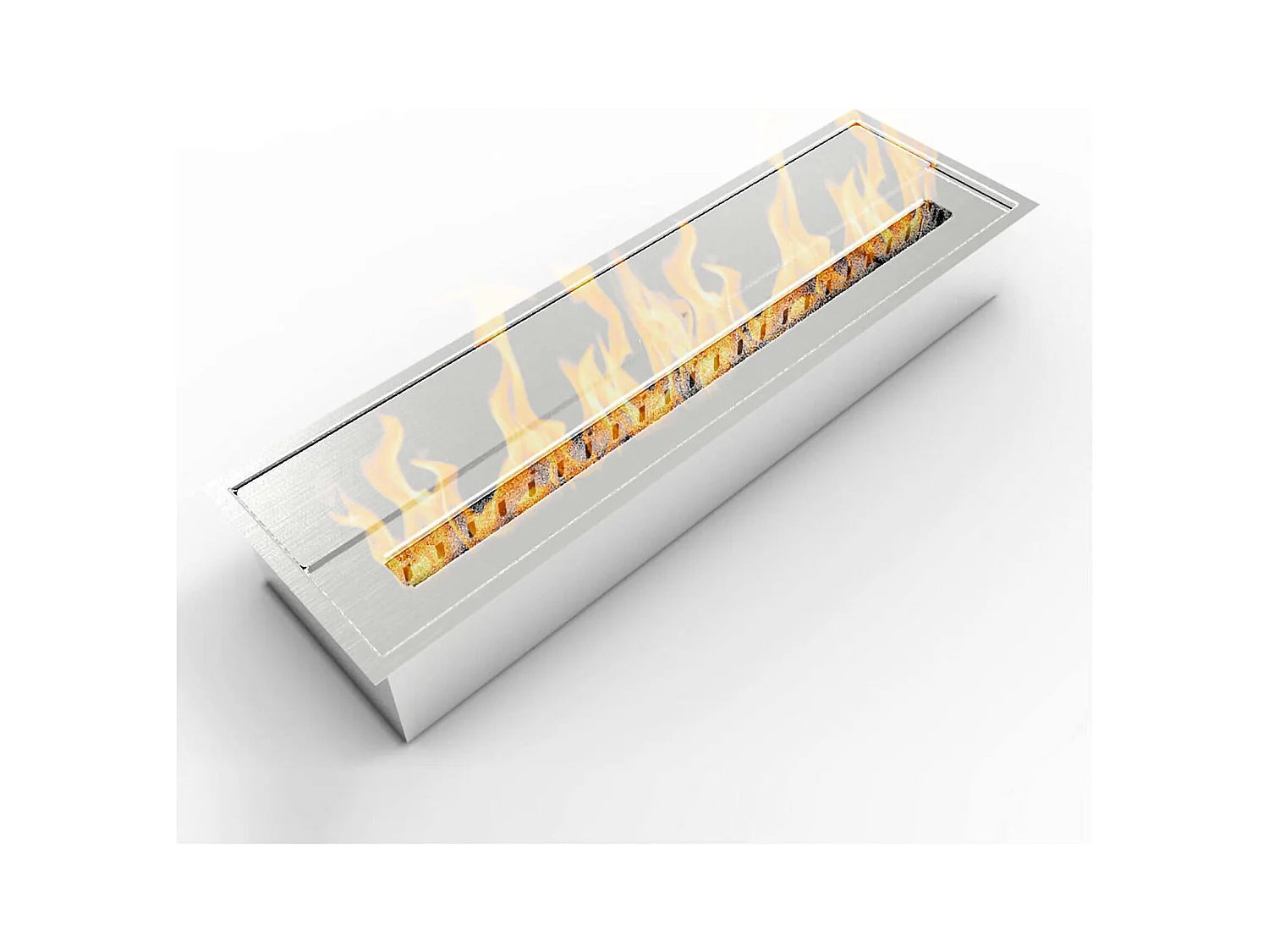 Bruciatore Sardi, Combustibile Bioetanolo Ecoflame Made in Italy, Argento