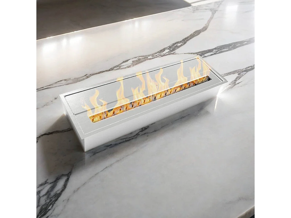 Bruciatore Sardi, Combustibile Bioetanolo Ecoflame Made in Italy, Argento