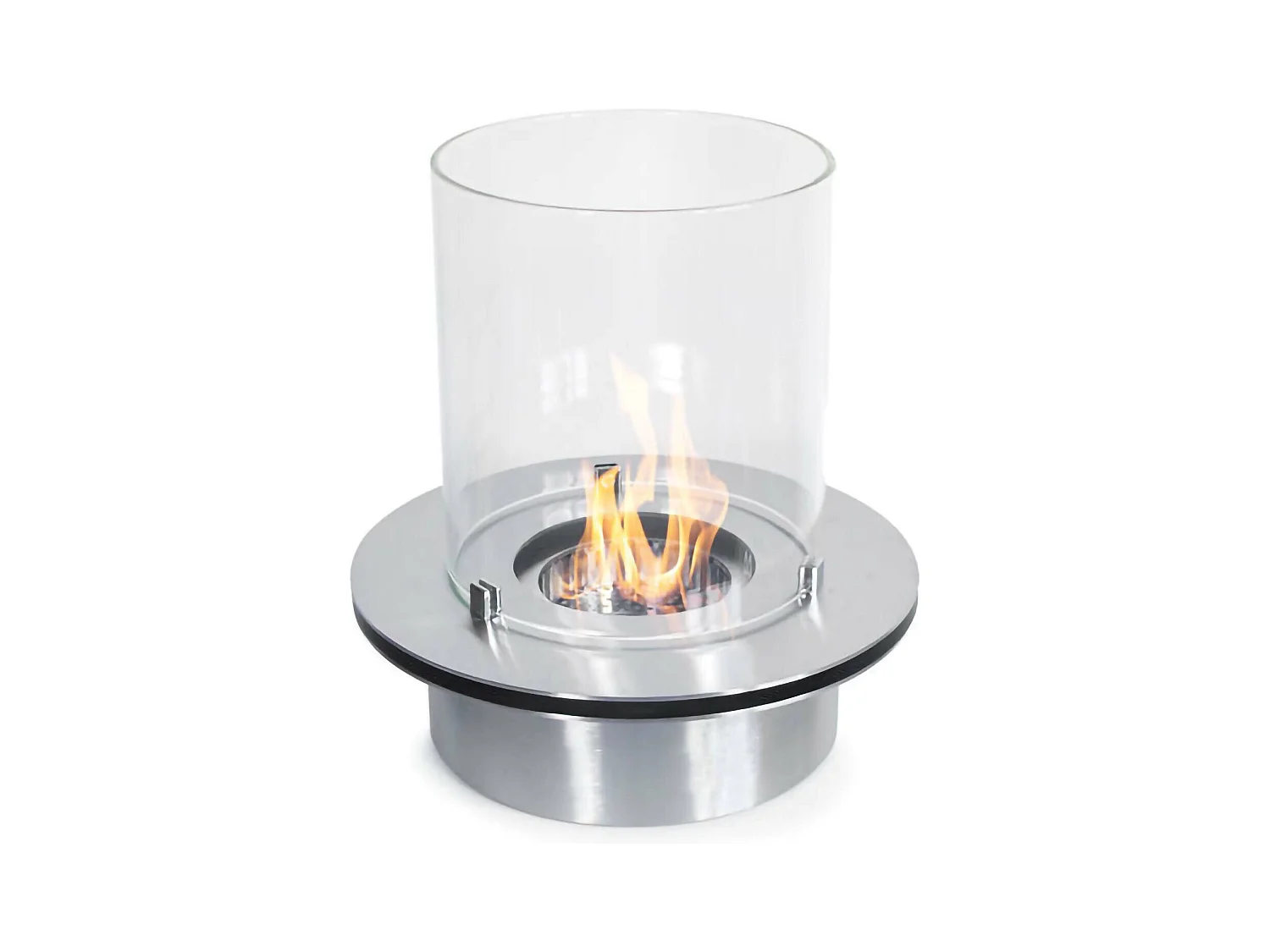 Bruciatore Andali, Combustibile Bioetanolo Ecoflame Made in Italy, Grigio