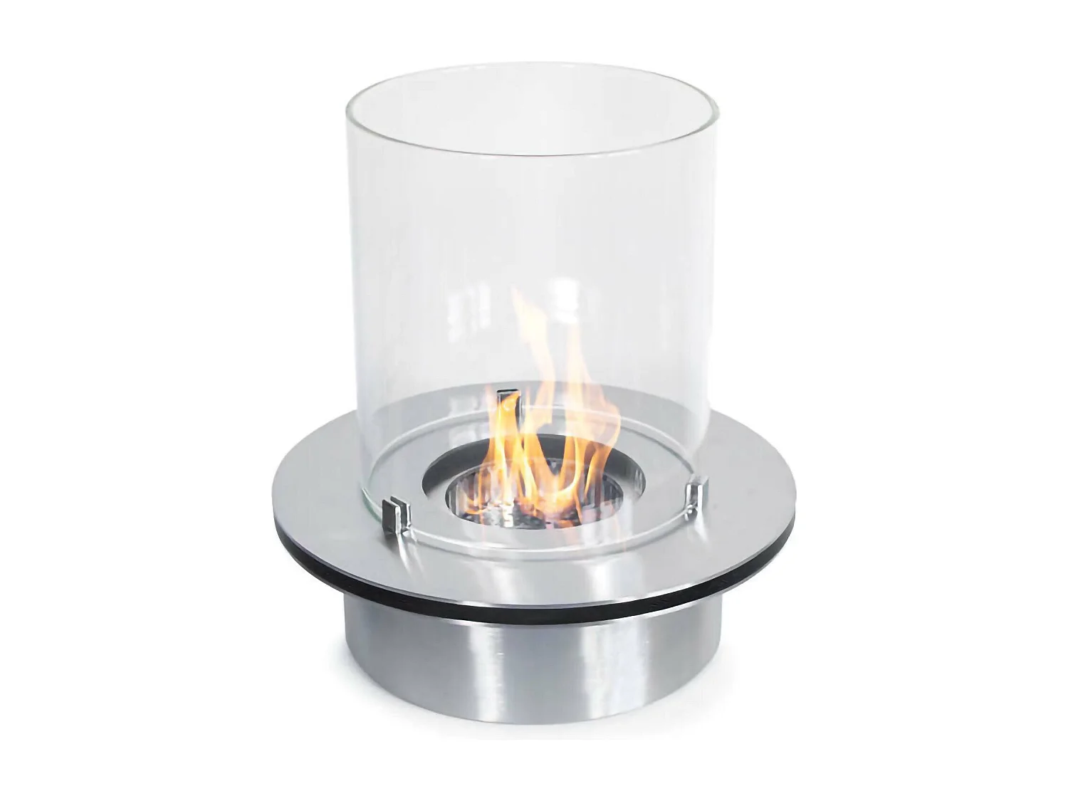 Bruciatore Andali, Combustibile Bioetanolo Ecoflame Made in Italy, Grigio