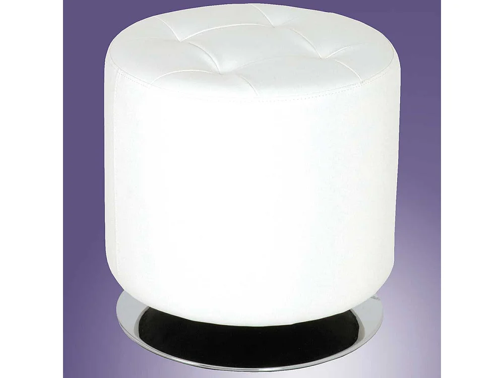 Hocker aus Kunstleder drehbar