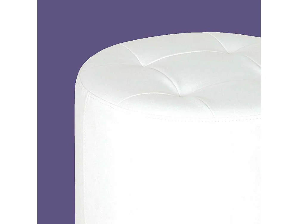 Hocker aus Kunstleder drehbar