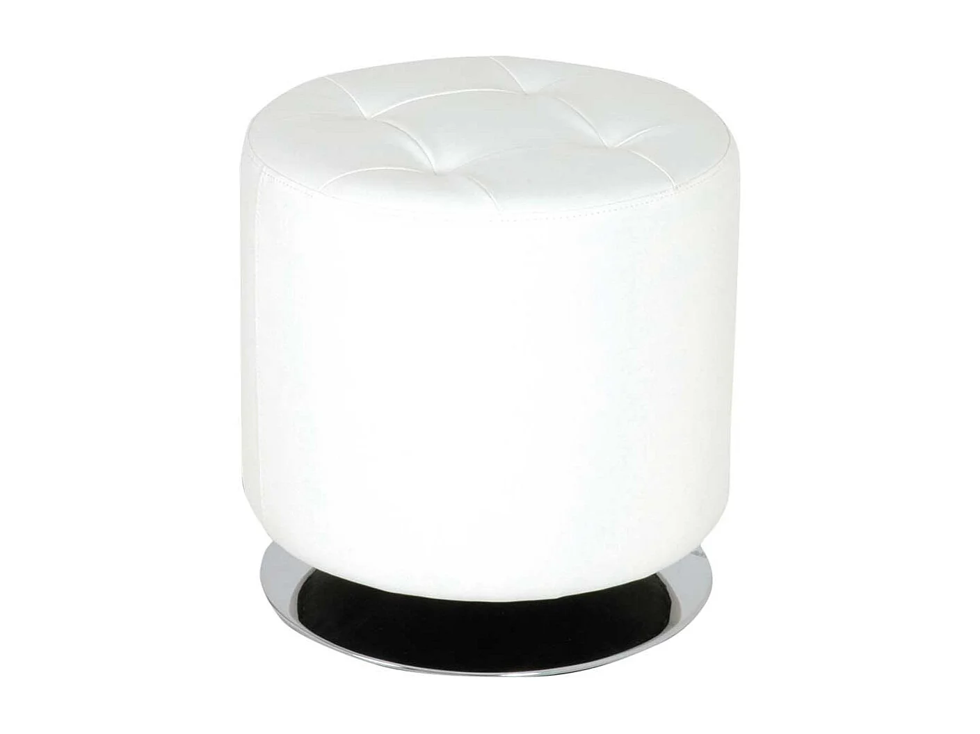 Hocker aus Kunstleder drehbar