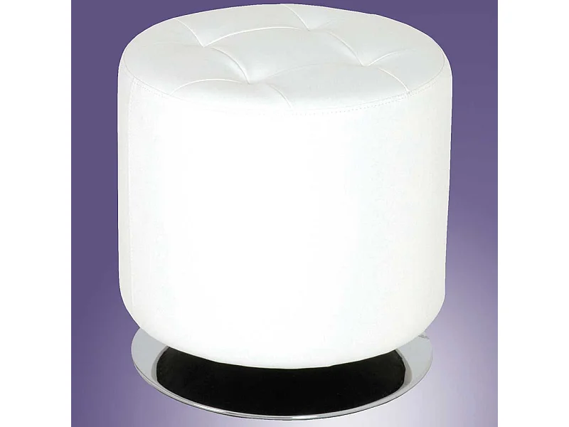 Hocker aus Kunstleder drehbar