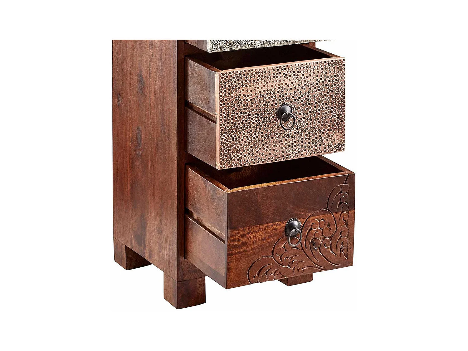 Schubkasten Kommode im Vintage Design 30 cm breit