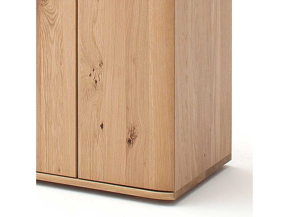 Kommode in Eiche Bianco 100 cm breit