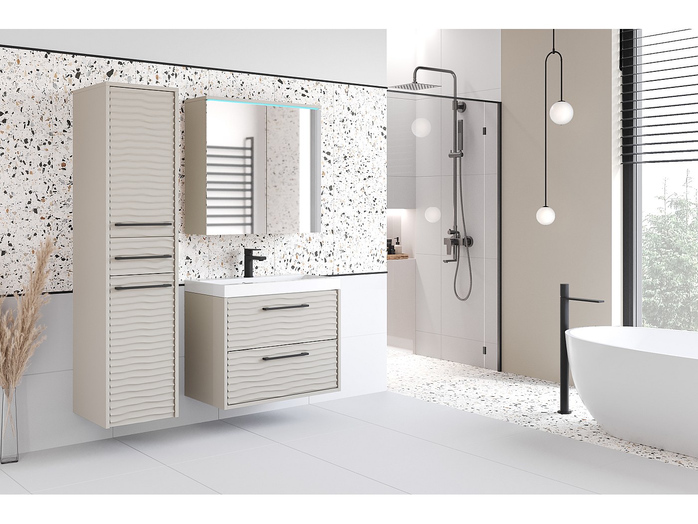 Ensemble Affiches Toile Salle De Bain Noires Et Blanches - Décoration Murale Moderne Amusante 30x40cm