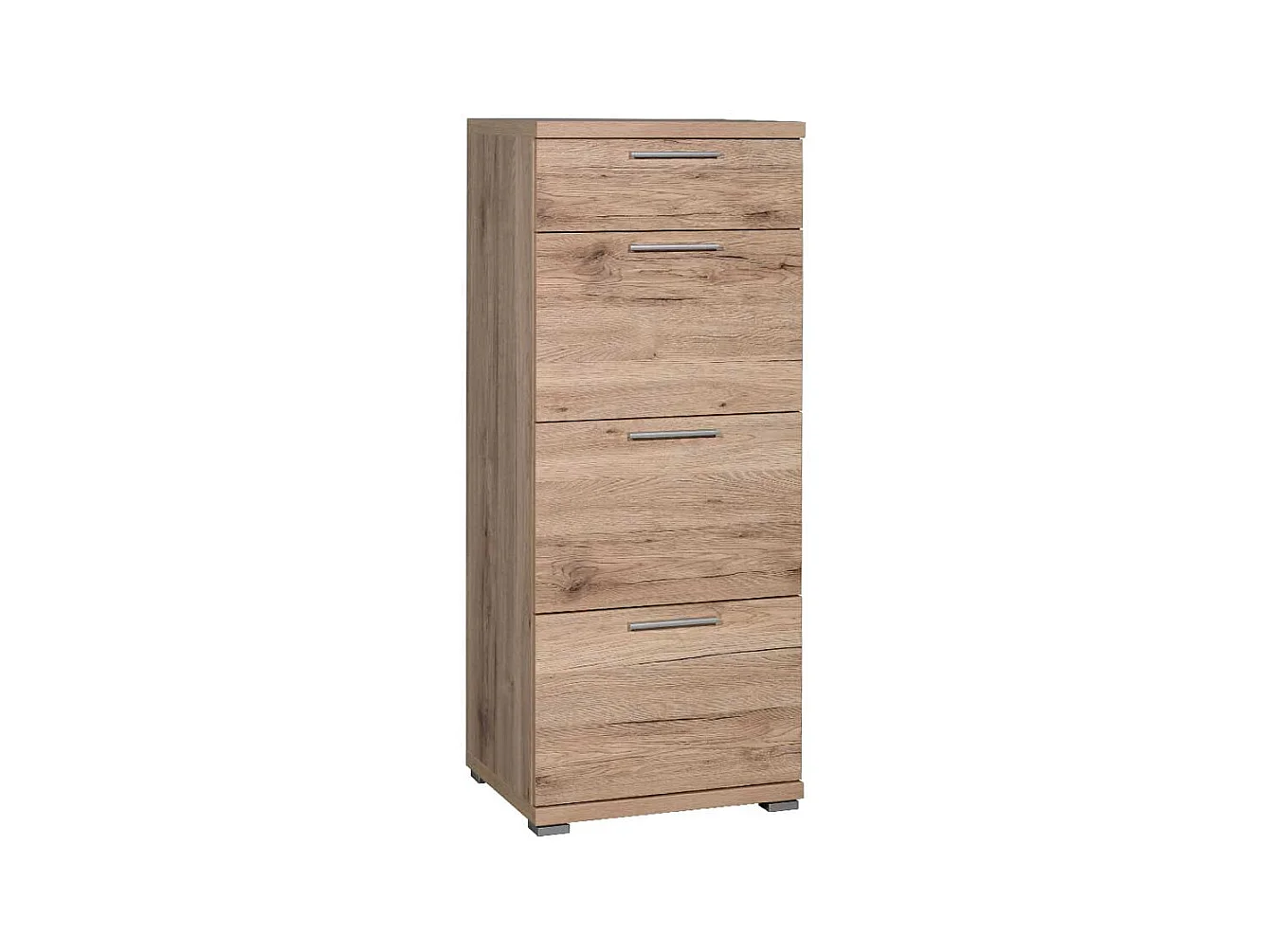 Flur Kommode mit vier Schubladen Touchwood Dekor