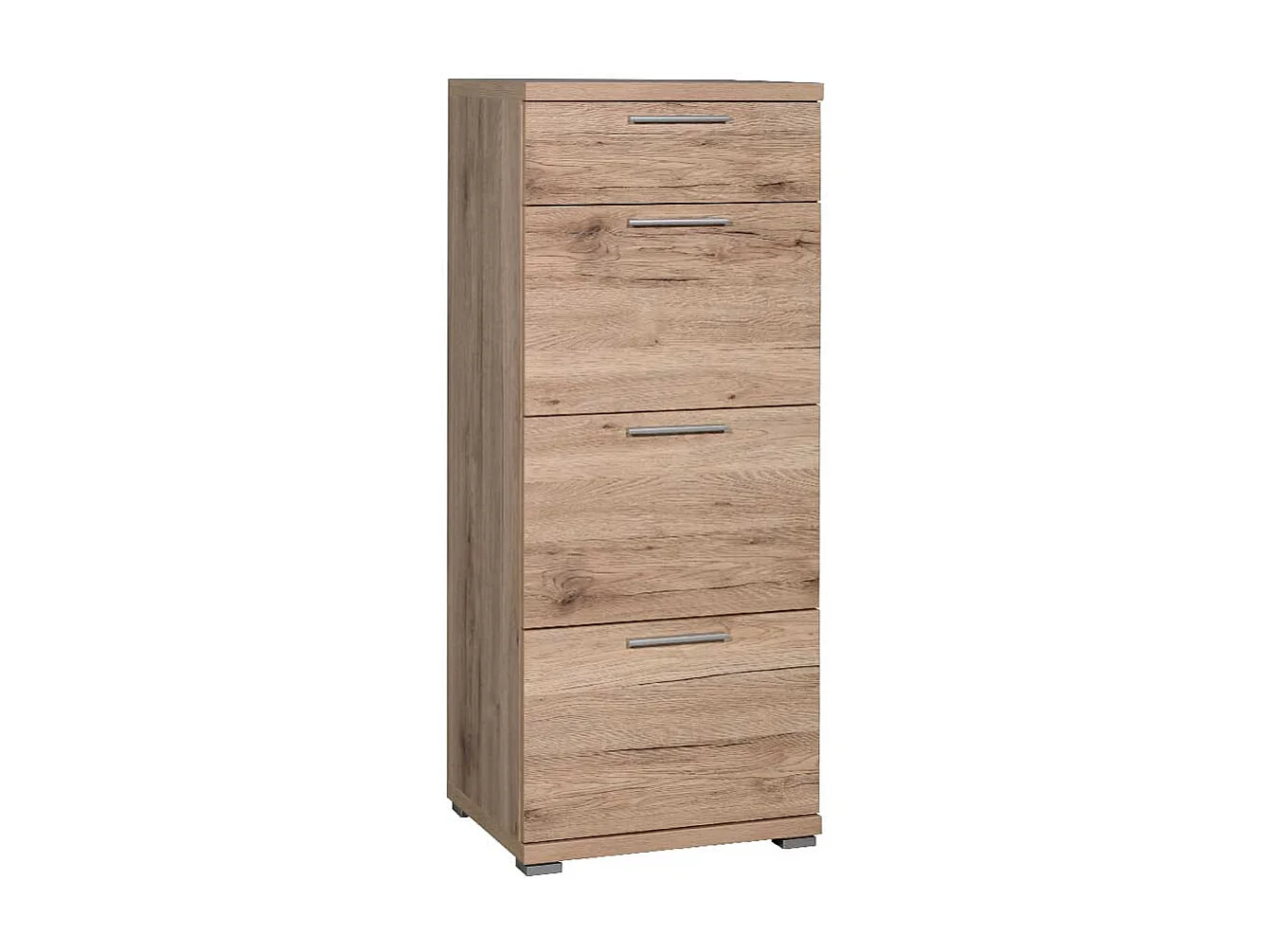 Flur Kommode mit vier Schubladen Touchwood Dekor