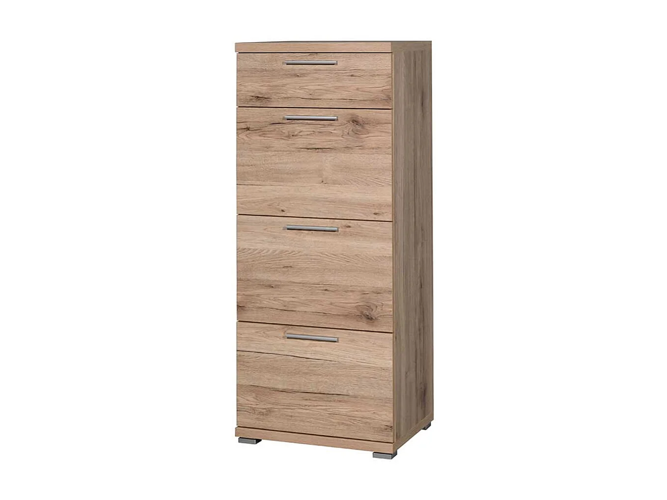 Flur Kommode mit vier Schubladen Touchwood Dekor