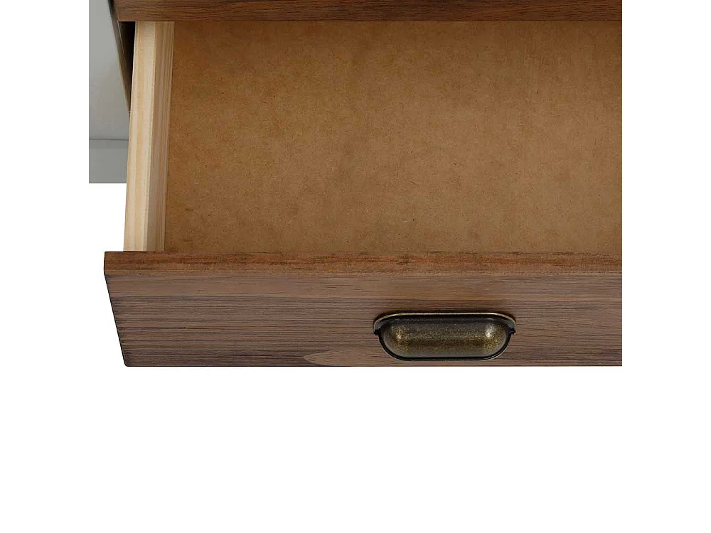 Kommode Highboard mit drei Schubladen und Massivholztür