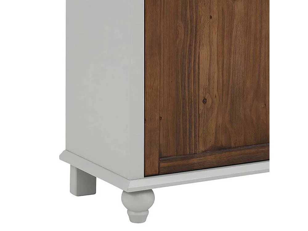 Kommode Highboard mit drei Schubladen und Massivholztür
