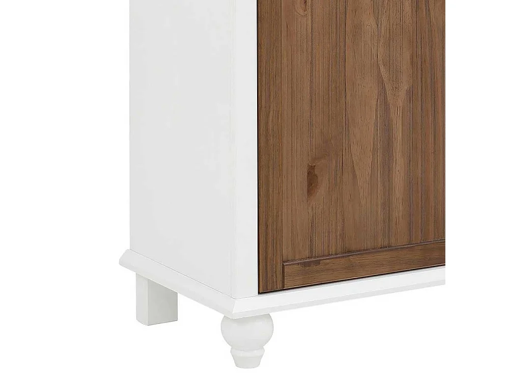 Kommode Highboard mit drei Schubladen und offenen Fächern