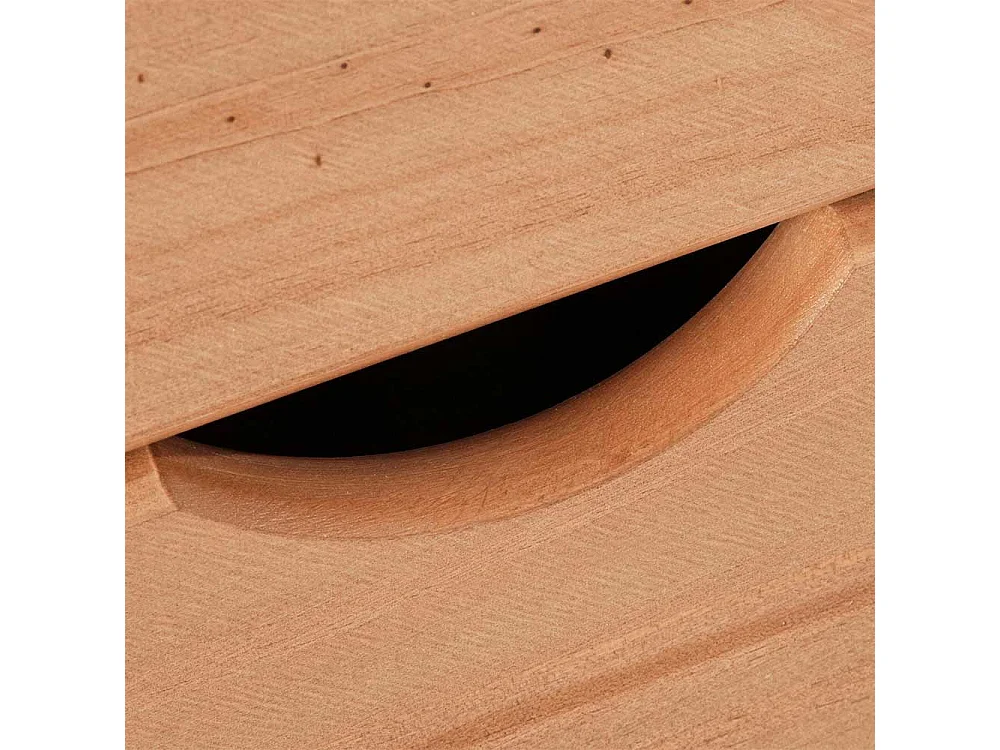 Moderne Kommode aus Kiefer Massivholz acht Schubladen