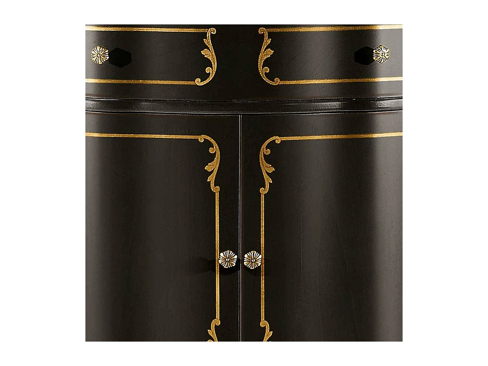 Vertiko Kommode in italienischem Design Dunkelbraun